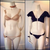 Mannequin wears Scrunch bras at Baby Likes to Pony in Sydney